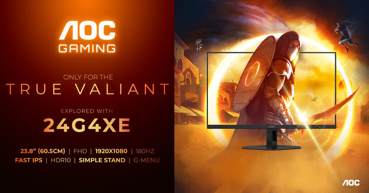 Monitor AOC 23.8" 24G4XE