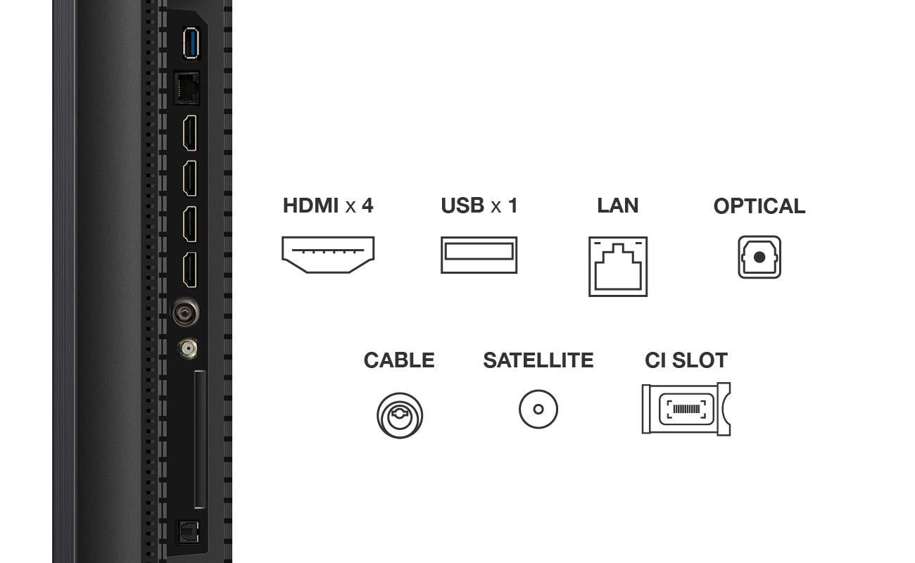 Televizor TCL Mini LED 50Q7C, 126 cm, Smart Google TV, 4K Ultra HD, (Model 2025)