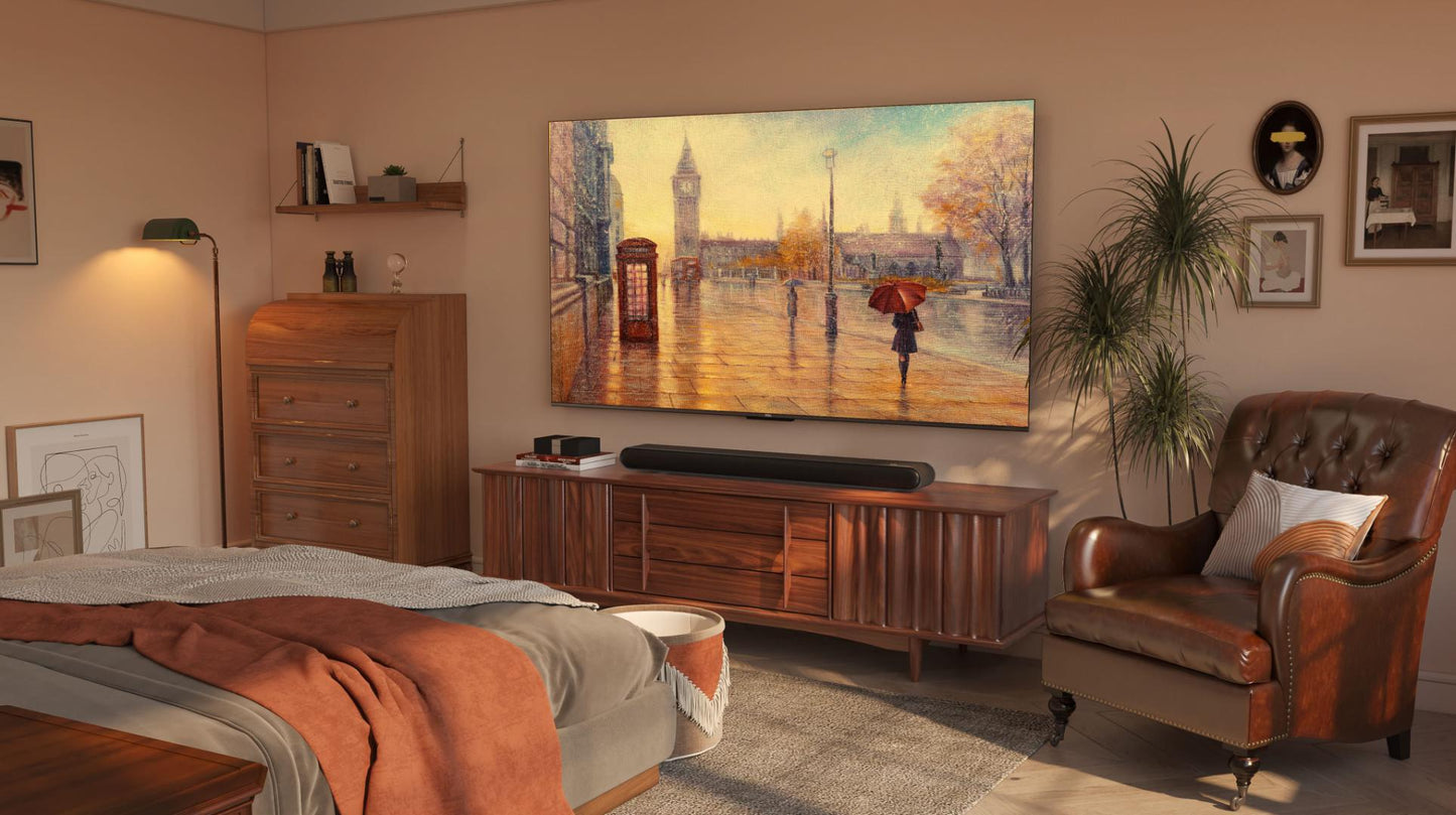 Televizor TCL QLED 65T7B, 164 cm, Smart Google TV, 4K Ultra HD, Clasa F