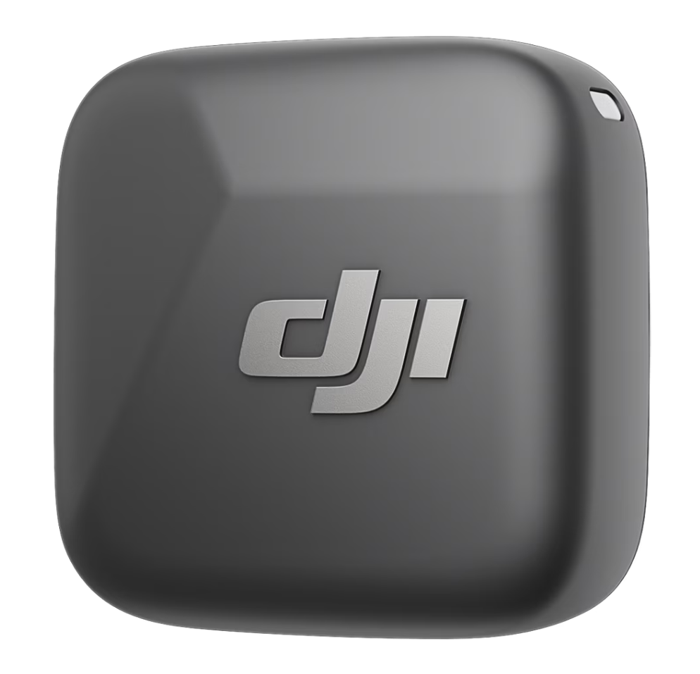 Kit DJI MIC Mini, 1x microfon, 1x receptor, 1x incarcator, Wireless, Omnidirectional,  Raza Actiune 400m, Noise Canceling