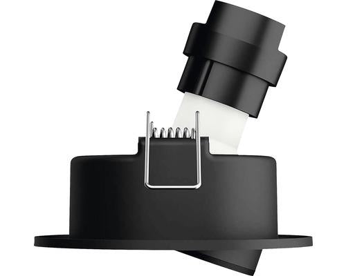 Spot incastrat Philips Donegal, GU10, 5.5W, IP20, 9cm, Crom mat