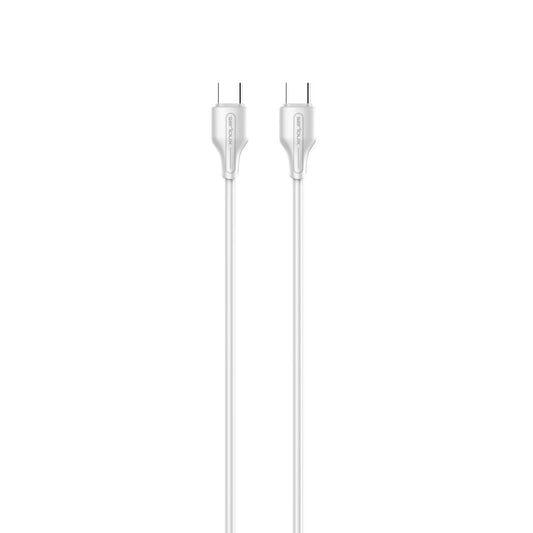 Cablu Serioux TYPE-C - TYPE-C 2M 60W.Lungime: 200 cm, Ie?ire: 65W, tip cablu: USB-C la USB-C, culoare: Alb , func?ie: înc?rcare ?i sincronizare