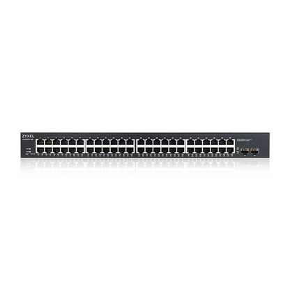 Zyxel GS1900-48, 48-port GbE L2, 48 Port  Smart Switch, rackmount,