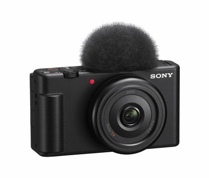 SONY Compact dedicata pentru vlogging ZV-1F 20.1MP, 7.6mm, F2 ISO 125-12.800, 1/32.000s, 4K @30fps, SD/SDXD/SDHC/x1 Micro-HDMI/x1 USB-C, Rafala 3.5-16cps, WiFi/Bluetooth, Senzor CMOS Exmor RS 1"