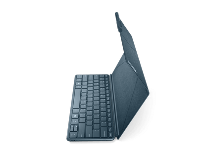 Laptop Lenovo Yoga Book 9 13IMU9 cu procesor Intel® Core™ Ultra 7 155U pana la 4.8GHz, 2 x 13.3", 2.8K, OLED, Touch, 32GB DDR5, 1TB SSD, Intel® Graphics, Windows 11 PRO, Tidal Teal, 3y on-site, Premium Care