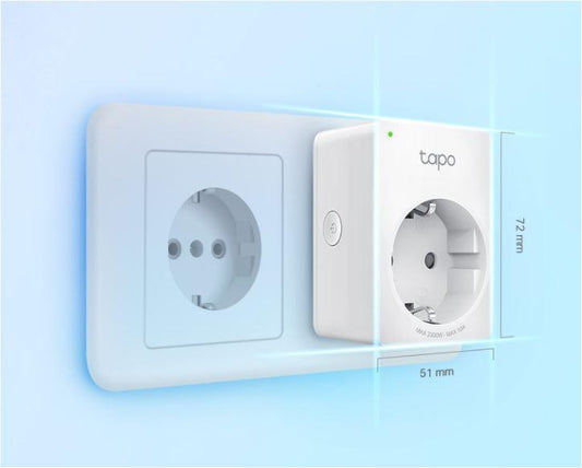 TP-Link MINI SMART WI-FI SOCKET TAPO P100 (4-PACK), Protocol: IEEE 802.11b/g/n, Bluetooth 4.2 (for onboarding only), 2.4 GHz, Android 4.4 or higher, iOS 9.0 or higher, AC 220-240 V~50/60 Hz 10 A, Maximum Load, 2300 W, 10 A.
