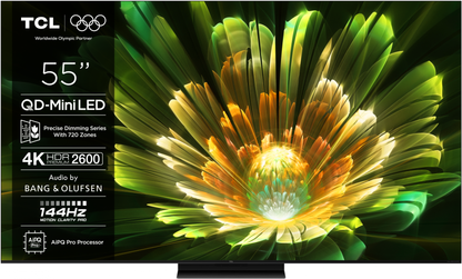Televizor TCL Mini LED 55Q7C, 138 cm, Smart Google TV, 4K Ultra HD, (Model 2025)