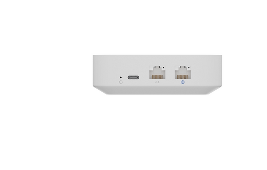 Ubiquiti Gateway lite, UXG-LITE, Dimensiuni: 98 x 98 x 30 mm, greutate: 320g, Procesor: Dual-core ARM® Cortex®-A53 at 1 GHz, Memorie:1 GB DDR3L, Interfata:  1 x GbE RJ45, 1 x WAN  GbE RJ45, Alimentare: USB type C (5V/3A), Bluetooth 5.1.
