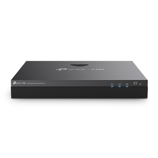 NVR TP-Link VIGI 16 canale 2016H ; 8 MP,2 SATA Interface, max 20TB, H.265+; ONVIF, etec?ie mi?care, linie, intruziune, persoane, vehicule etc.