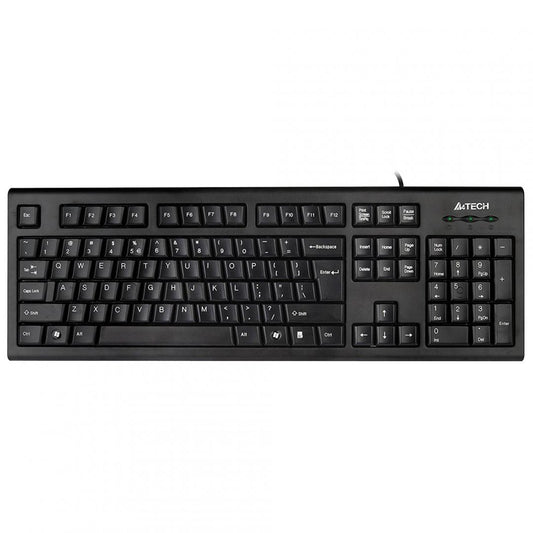 Tastatura KR-85 A4Tech, USB, neagra