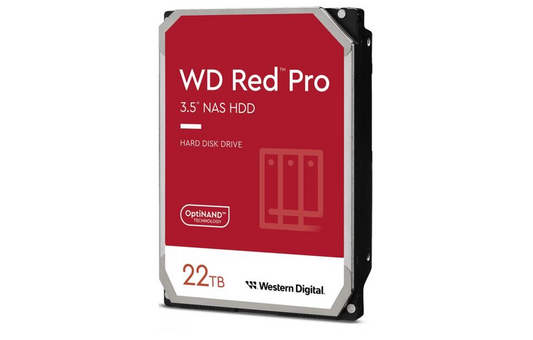 HDD WD Red Pro 22TB SATA-III 7200 RPM 512MB
