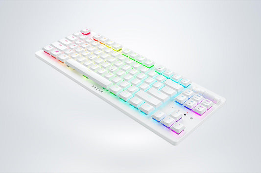 KB RAZER DEATHSTALKER V2 PRO TKL (RED SWITCH) - WHITE - US Layout