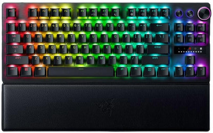 Tastatura mecanica Razer Huntsman V3 Pro Tenkeyless , iluminare Razer Chroma RGB, US layout, neagra