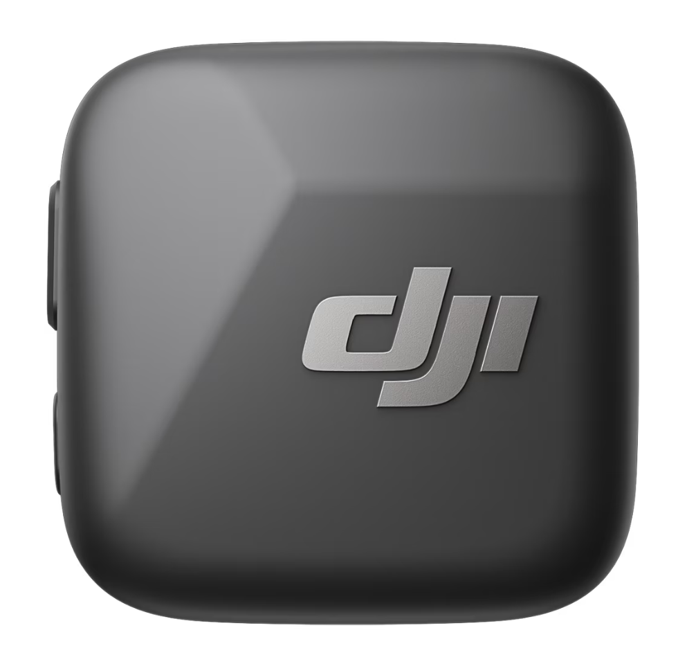 Kit DJI MIC Mini, 1x microfon, 1x receptor, 1x incarcator, Wireless, Omnidirectional,  Raza Actiune 400m, Noise Canceling