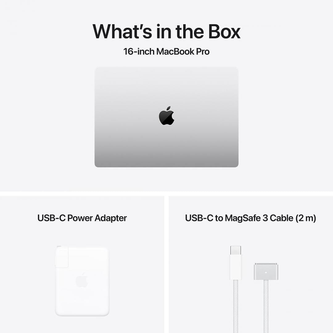 MacBook Pro 16.2"/Apple M4 Pro (CPU 14-core, GPU 20-core, Neural Engine 16-core)/48GB/1TB - Silver - INT KB (cto from MX2U3RO/A)