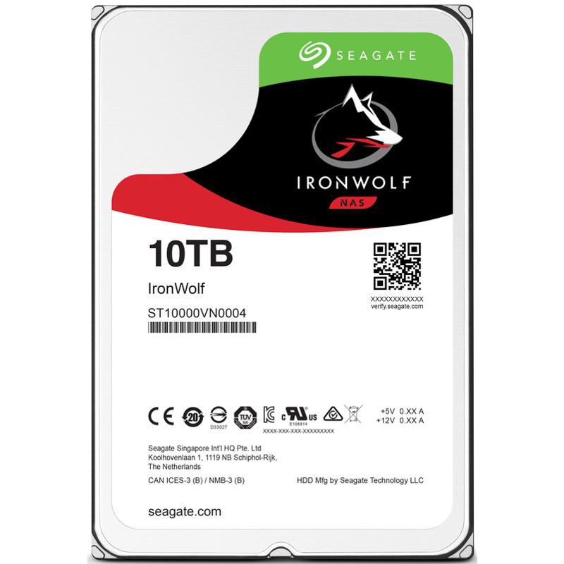 HDD Seagate IronWolf 10TB SATA-III 7200RPM 256MB