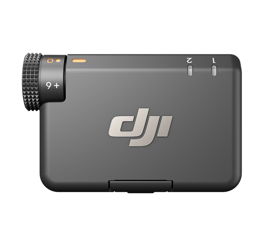 Kit DJI MIC Mini, 1x microfon, 1x receptor, 1x incarcator, Wireless, Omnidirectional,  Raza Actiune 400m, Noise Canceling