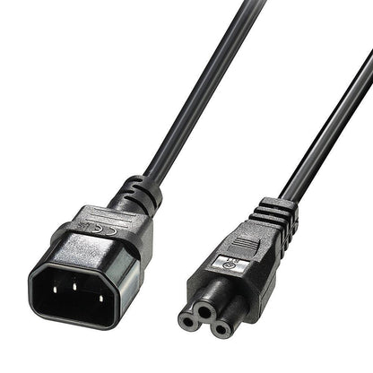 Cablu Lindy USB C 2 x 90°, lungime 1m, putere maxima 60W, latime de banda suportata 480Mbps, negru