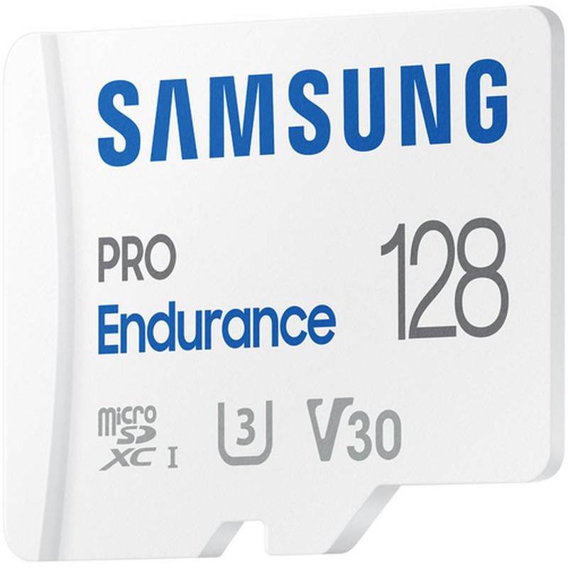 Card de Memorie Samsung Micro SDXC PRO Endurance (2022) UHS-1 Clasa 10 128GB + Adaptor SD