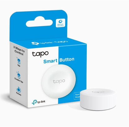 TP-LINK TAPO S200b INTRERUPATOR INTELIGENT (NECESITA HUB TAPO), Standarde ?i Protocoale: 868Mhz / 922MHz, Cerin?e de sistem: iOS 10+, Android 5.0+, Dimensiuni: 43.5 × 16.9 mm, 1× Baterie CR2032.