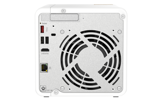 NAS QNAP 462 4-Bay, CPU Intel Celeron N5105/N5095 4-core/4-thread Processor, RAM 4 GB DDR4 (onboard, not expandable), HDD 2.5" & 3.5" SATA 6Gb/s, 3Gb/s (neincluse), LAN: 1 x 2.5GbE, USB3.2 Gen2: 2 USB2.0: 2, tower, 90W adaptor alimentare, garantie 2 ani