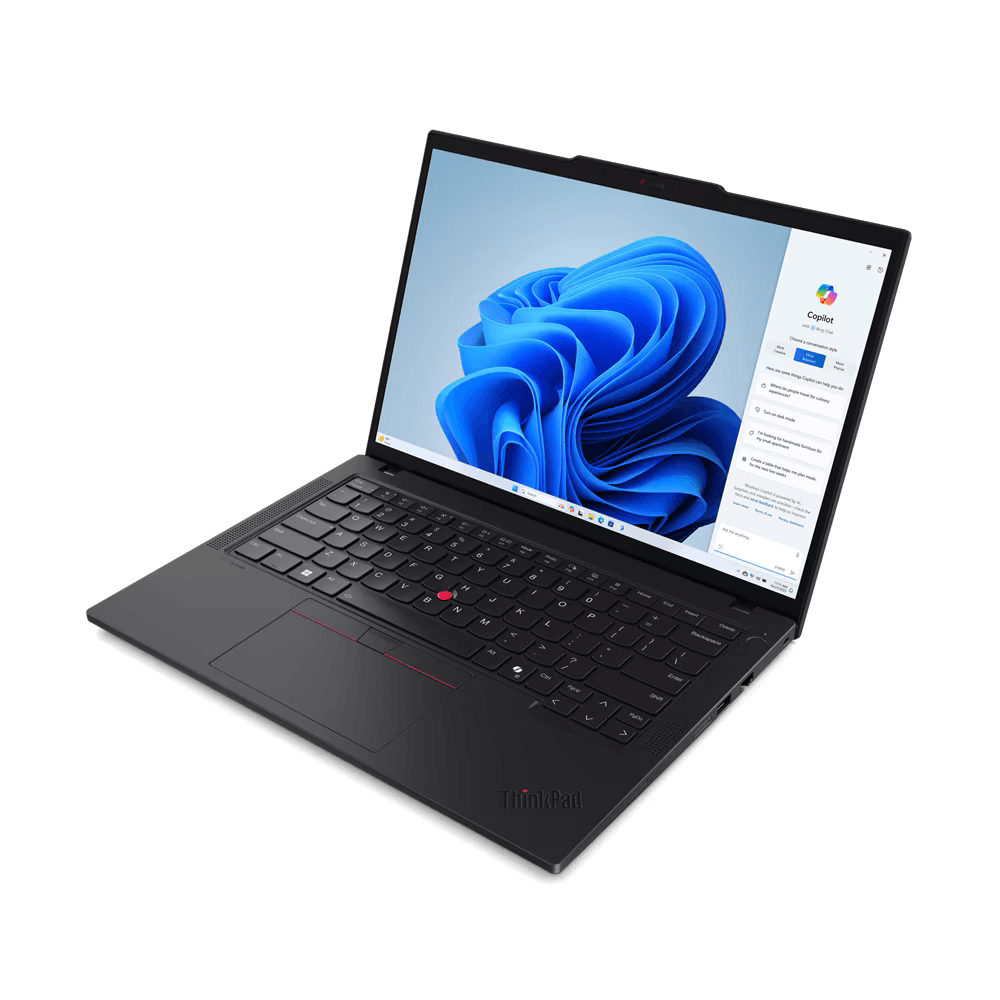 Laptop Lenovo ThinkPad T14 Gen 5 (Intel); 14" WUXGA; Intel Core Ultra 7 155U; Integrated Intel Graphics; RAM 64GB, SSD 1TB, 3YP W11P