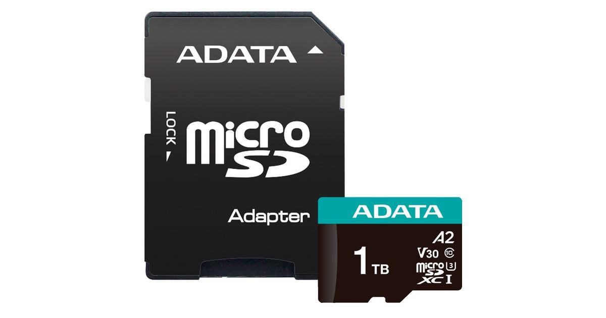 Card de Memorie  MICROSDXC Adata , 1TB, UHS-I U3 Class 10(V30S)