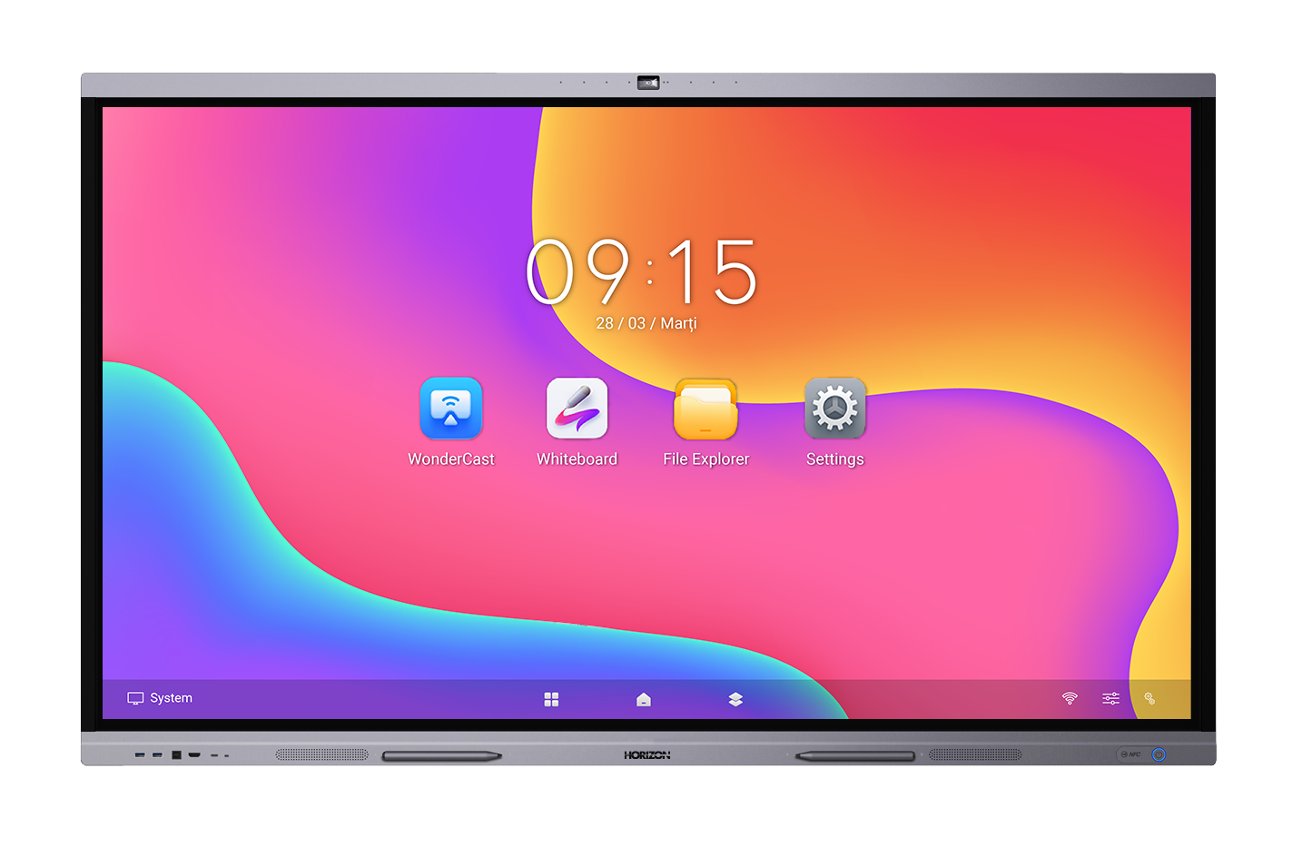 Ecran interactiv HORIZON A3C 75" A13