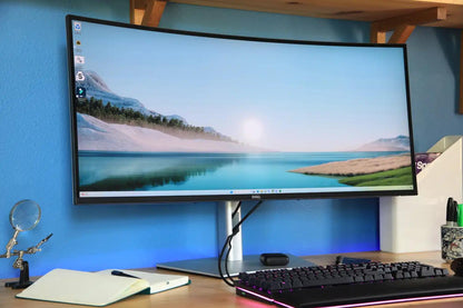 Monitor Dell 38'' U3824DW, Curved USB-C, 95.29 cm, 3840 x 1600, 60Hz