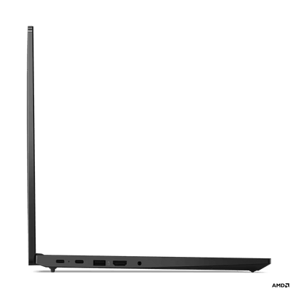 Laptop Lenovo ThinkPad E16 Gen 2 (AMD); 16" WUXGA; AMD Ryzen 5 7535HS; Integrated AMD Radeon 660M Graphics; RAM 32GB, SSD 1TB, 3YO DOS