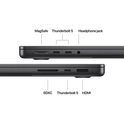 MacBook Pro 14.2"/Apple M4 Pro (CPU 14-core, GPU 20-core, Neural Engine 16-core)/48GB/1TB - Space Black - INT KB (cto from MX2Y3RO/A)