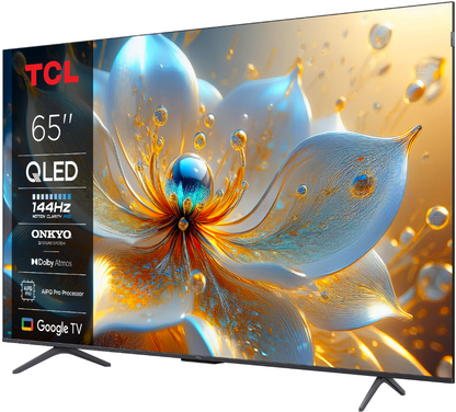 Televizor TCL QLED 65T8C, 164 cm, Smart Google TV, 4K Ultra HD, (Model 2025)