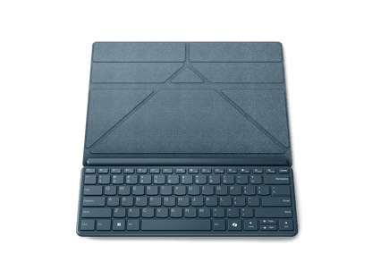 Laptop Lenovo Yoga Book 9 13IMU9 cu procesor Intel® Core™ Ultra 7 155U pana la 4.8GHz, 2 x 13.3", 2.8K, OLED, Touch, 32GB DDR5, 1TB SSD, Intel® Graphics, Windows 11 PRO, Tidal Teal, 3y on-site, Premium Care