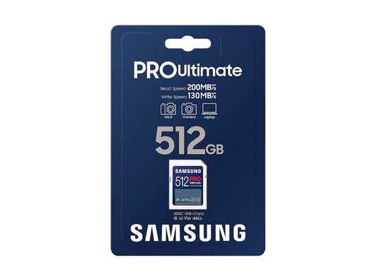Card de Memorie SDXC Samsung PRO ULTIMATE 512GB UHS1 W/AD