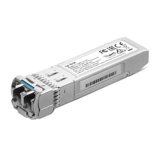 "10Gbase-LR SFP+ LC Transceiver SPEC: 1310 nm Single-mode, LC Duplex Connector, Up to 10 km Distance"