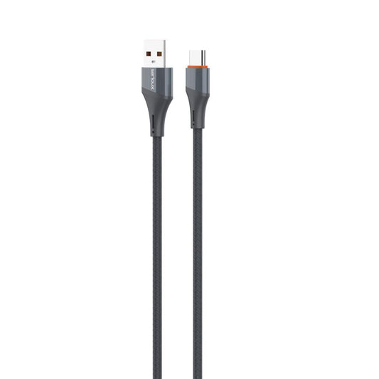 Cablu Serioux USB-A - TYPE-C 2M 30W.Lungime: 200 cm, ie?ire: 30W, tip cablu: USB-A la USB-C, culoare: Gri, func?ie: înc?rcare ?i sincronizare