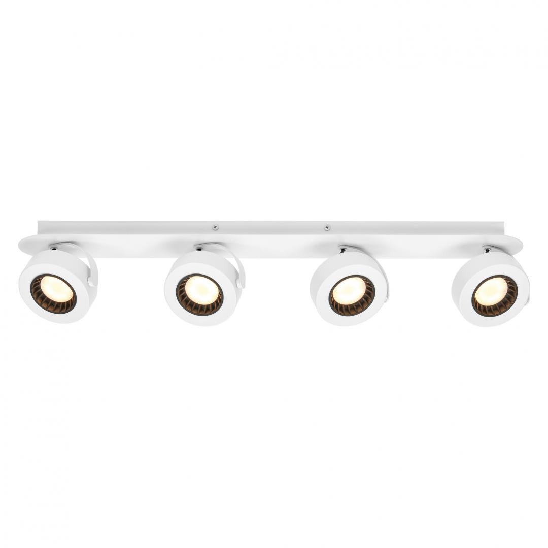 Spot LED cvadruplu ajustabil Ledvance DECOR VENUS, 21W, 2000 lm, lumina calda (3000K), IP20, 695mm, Alb, clasa energetica F