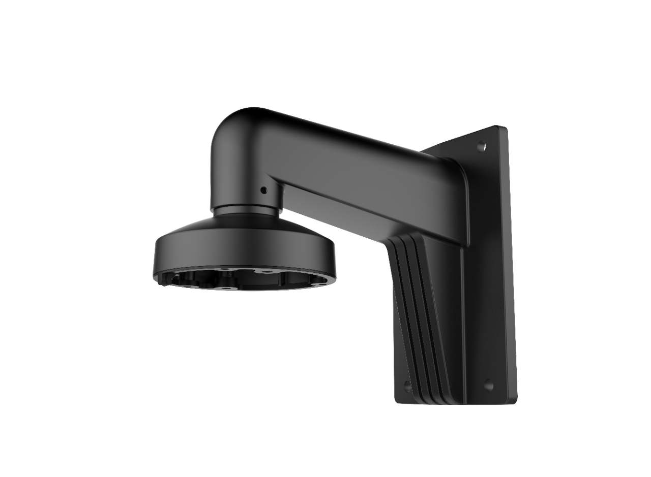 Suport de prindere camere pentru perete DS-1272ZJ-120(BLACK) dimensiuni: ?120×122×173.5mm, greutate 0.440g.