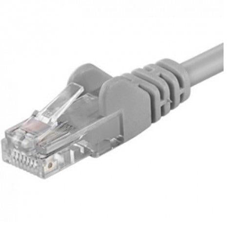 Patchcord UTP RJ45-RJ45 Cat.5e 0.25m gri,UTP-5E-0.25-G, pachcord din cupru