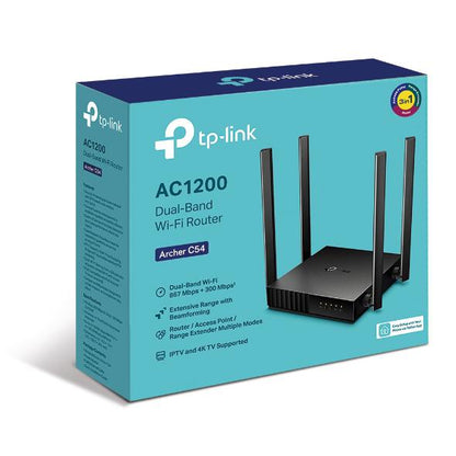 Router wireless TP-LINK Archer C54, AC1200, WiFI 5, Dual-Band