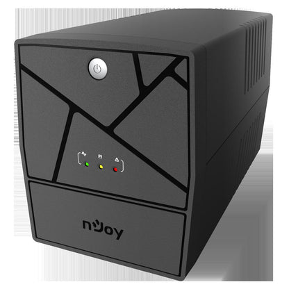 UPS NJOY Keen 2000, 2000VA/1200W, Line-interactive, 4 Prize Schuko cu Protectie, Repornire Automata, Reglaj Automat al Tensiunii