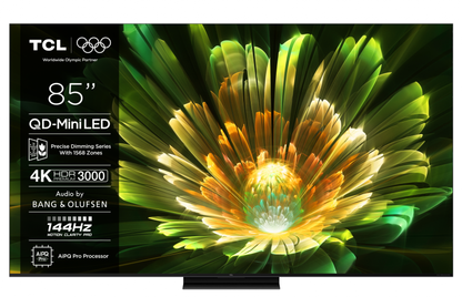 Televizor TCL Mini LED 85Q7C, 215 cm, Smart Google TV, 4K Ultra HD, (Model 2025)