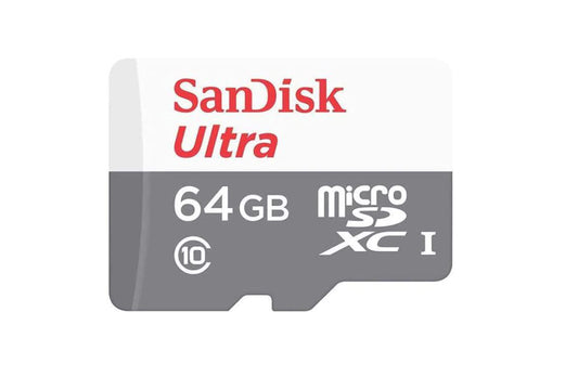 Card de Memorie MicroSDHC SanDisk , 64GB, Adaptor SD, Class 10