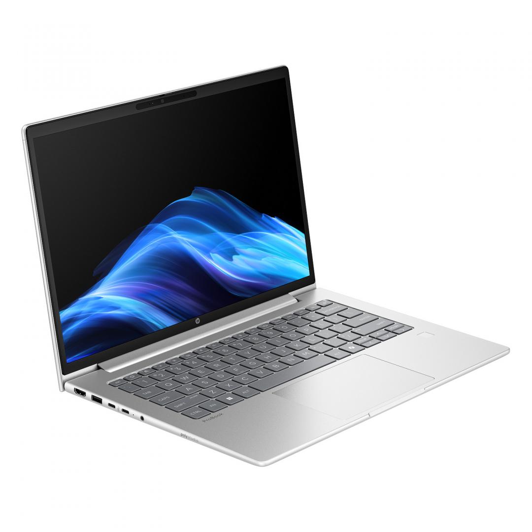 Laptop HP ProBook 4 G1a cu procesor AMD Ryzen 5 230 6 Core (3.5 GHz up to 4.9 GHz, 16MB)- 16 NPU TOPS, 14.0 inch WUXGA, 16GB DDR5, SSD 512GB PCIe NVMe, AMD Radeon Graphics, Windows 11 Pro 64bit, AI PC(<40 TOPS), Pike Silver, 1yw